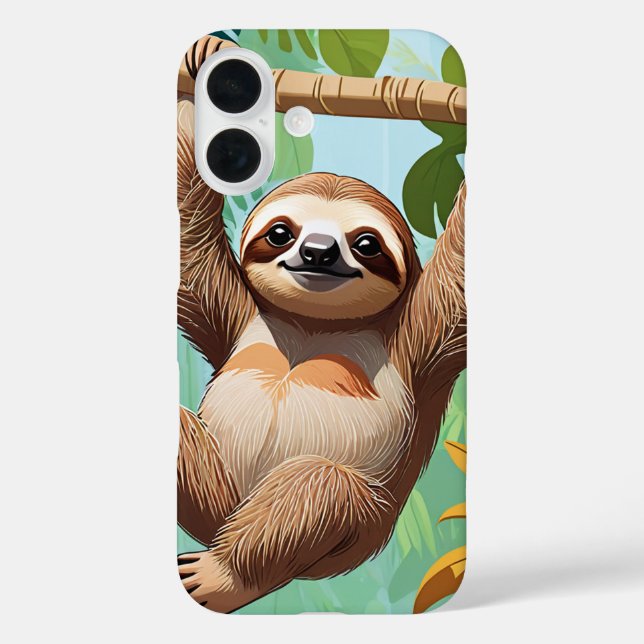 Sloth on a Tree  Case-Mate iPhone Case (Back)