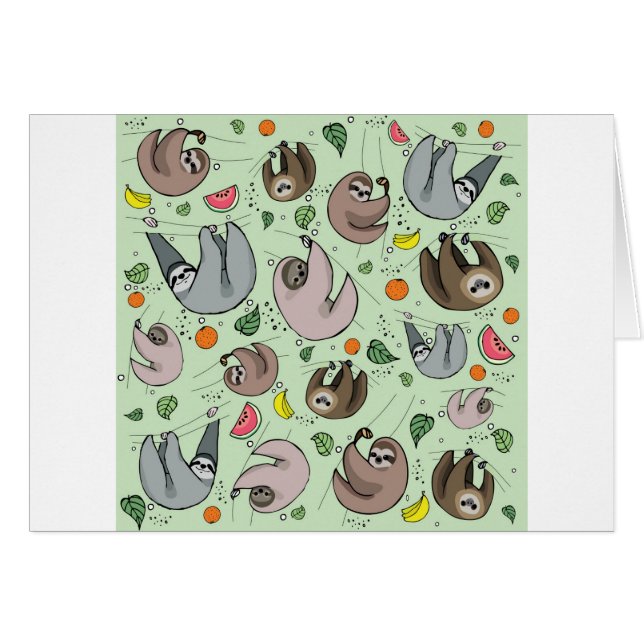 Sloth Party (Front Horizontal)