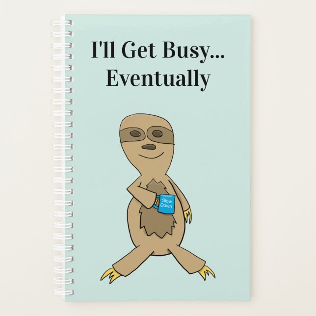 Sloth Planner (Front)
