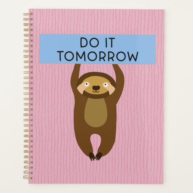 Sloth Planner (Front)
