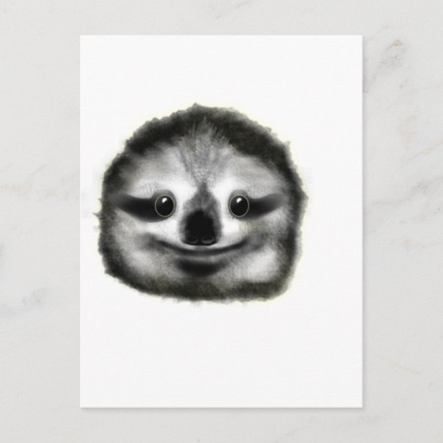 sloth postcard (Front)