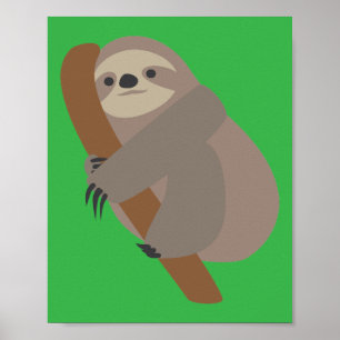 Sloth Poster