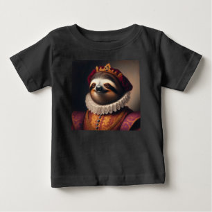Sloth Renaissance King Baby T-Shirt