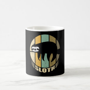 Sloth Retro   Sloth Funny Gift Coffee Mug