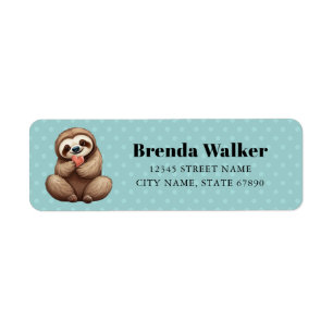 Sloth Return Address Labels
