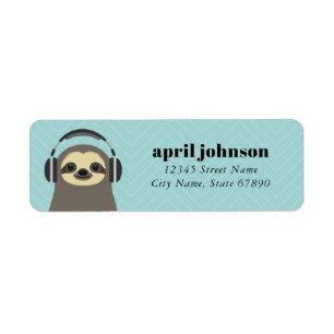 Sloth Return Address Labels