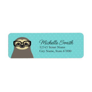 Sloth Return Address Labels