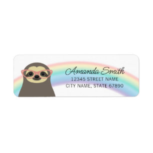 Sloth Return Address Labels