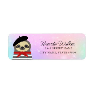 Sloth Return Address Labels