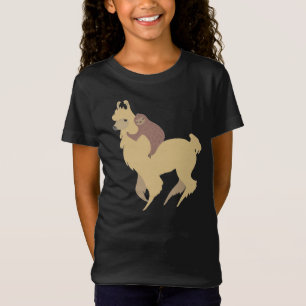 Sloth Riding Llama T-Shirt