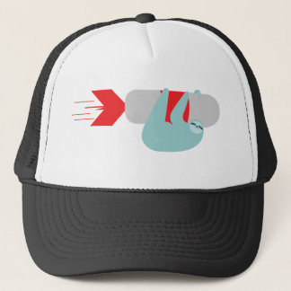 Sloth Rocket Trucker Hat