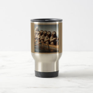 Sloth Rowing Team Travel Mug