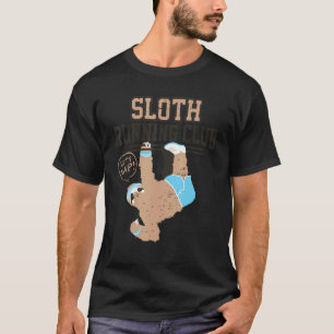 Sloth Running Club Let's Nap Sloth Runner T-Shirt