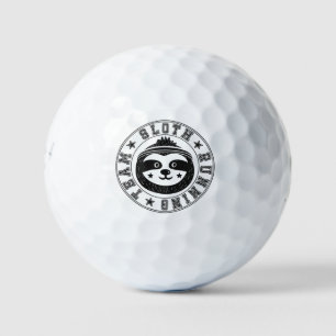 Sloth Running Team Golf Balls