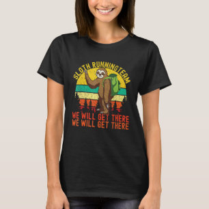 Sloth Running Team Women Men Sloth Running Team T-Shirt