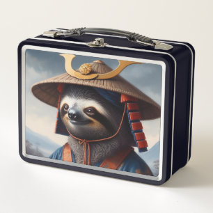 Sloth Samurai Metal Lunch Box
