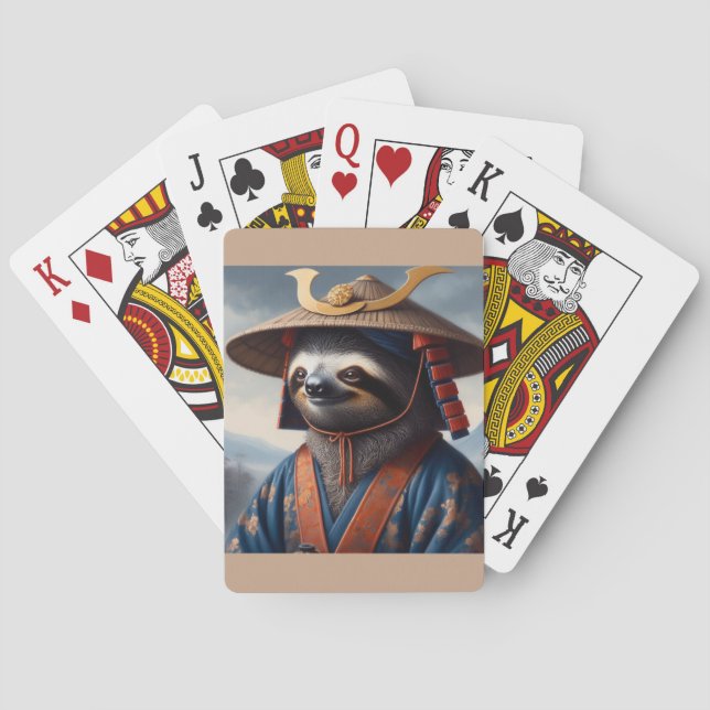 Sloth Samurai Playing Cards (Back)