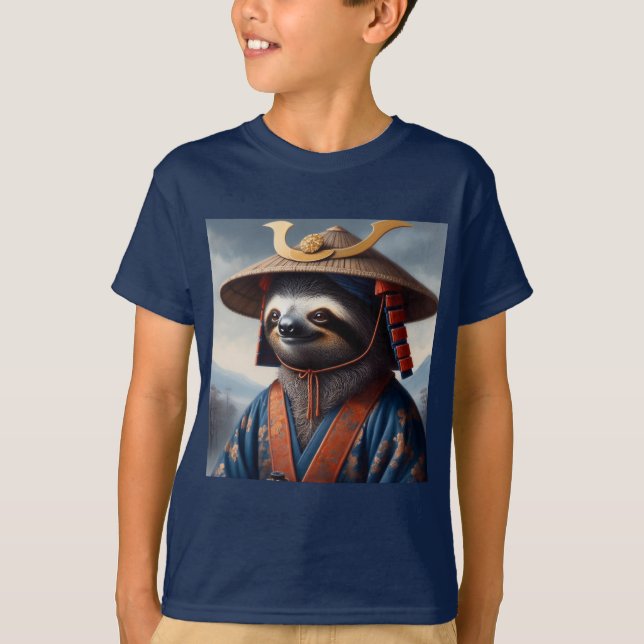 Sloth Samurai T-Shirt (Front)