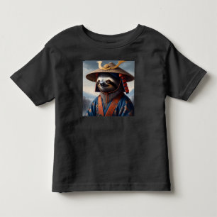 Sloth Samurai Toddler T-Shirt