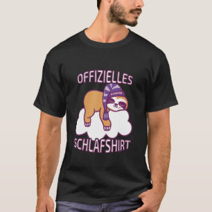 Sloth Sleeping Shirt Pajama Nightgown Dreaming Bed