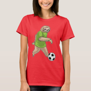 Sloth Soccer player Soccer T-Shirt
