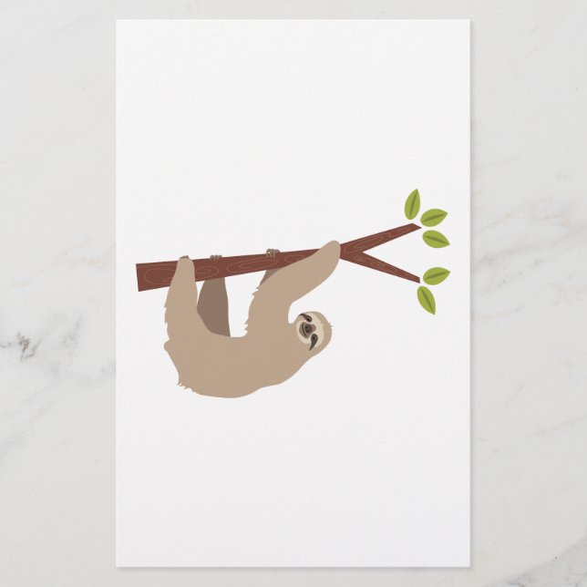 Sloth Stationery (Front)