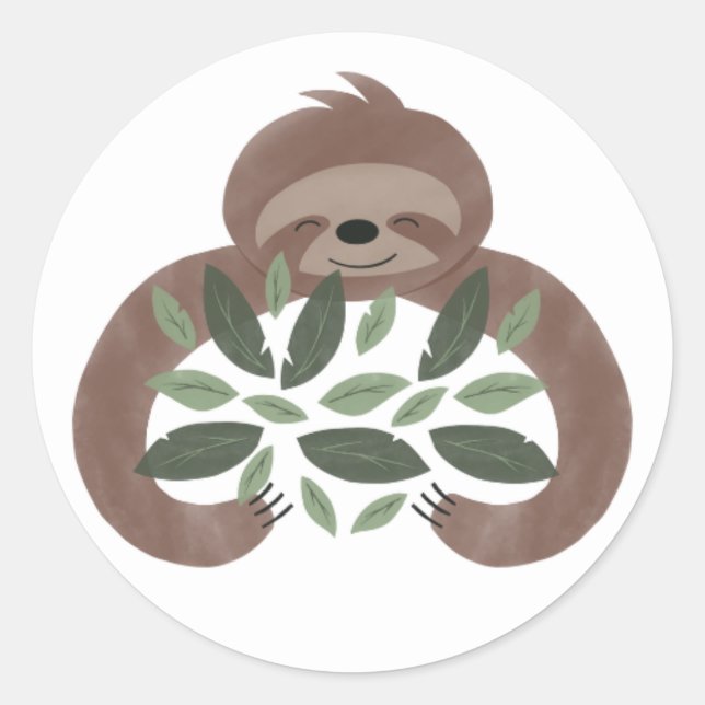 Sloth Sticker (Front)