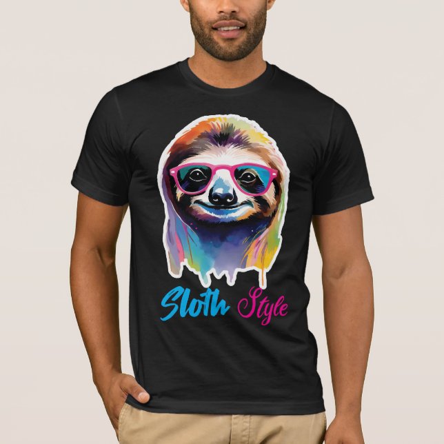 sloth style T-Shirt (Front)
