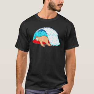 Sloth Surf Wave Summer T-Shirt