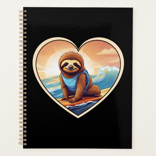 Sloth Surfing Planner (Front)