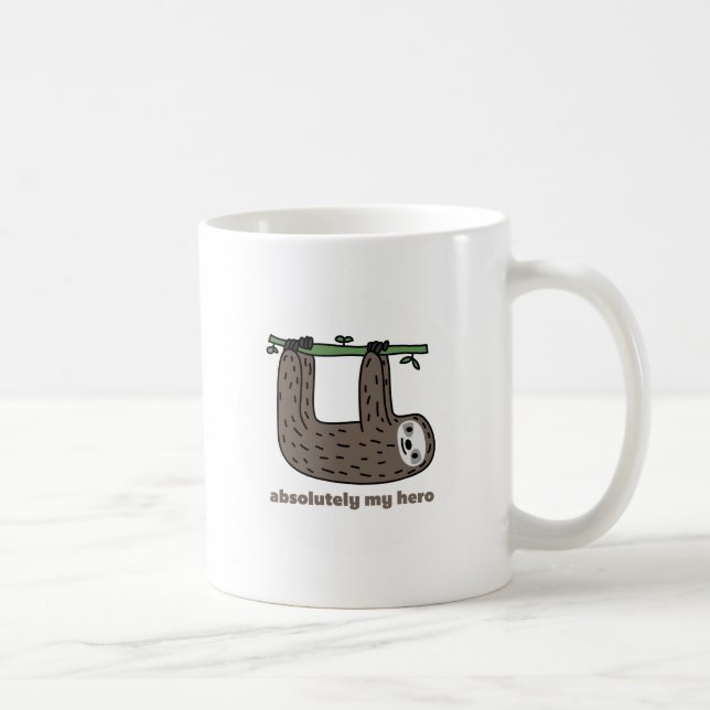 Sloth the Hero Coffee Mug (Right)
