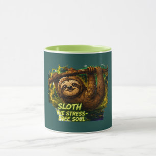 Sloth the Stress, Free Soul Mug