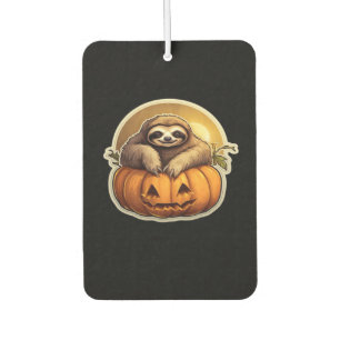 Sloth themed halloween Classic T-Shirt_1 Car Air Freshener