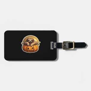 Sloth themed halloween Classic T-Shirt_1 Luggage Tag