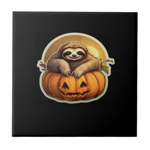 Sloth themed halloween Classic T-Shirt_1 Tile