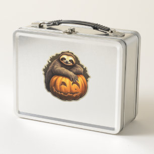 Sloth themed halloween Classic T-Shirt Metal Lunch Box