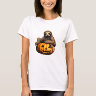 Sloth themed halloween Oversized T-Shirt