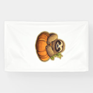 Sloth themed halloween Oversized T-Shirt_1 Banner