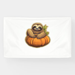 Sloth themed halloween Oversized T-Shirt_1 Banner