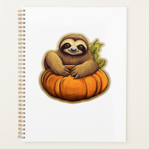 Sloth themed halloween Oversized T-Shirt_1 Planner