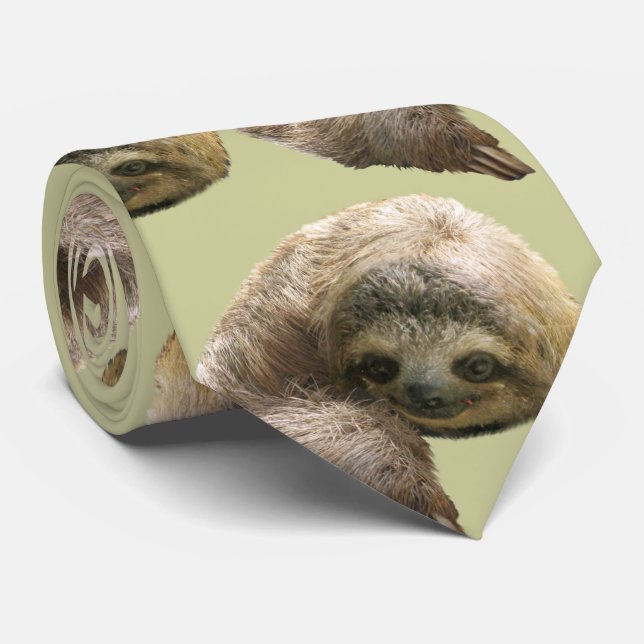 Sloth Tie (Rolled)