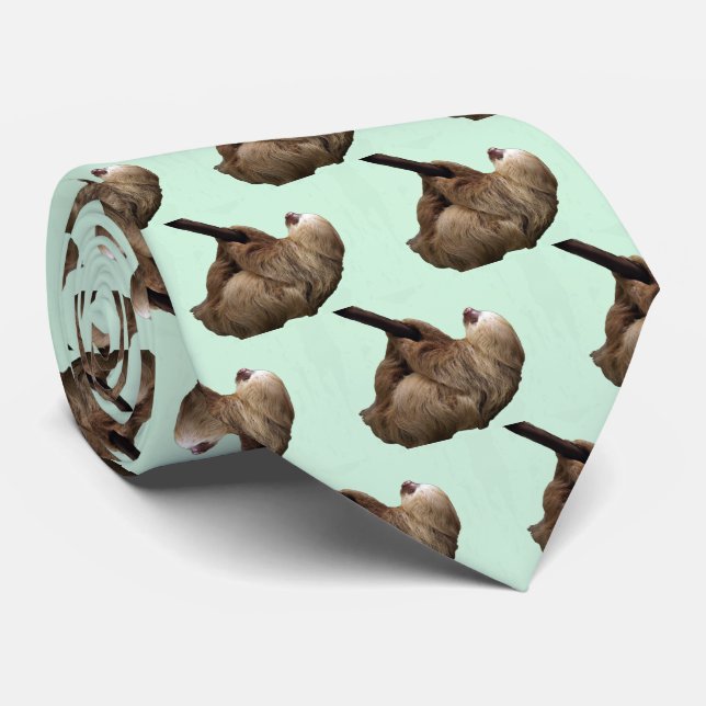 Sloth Tie (Rolled)