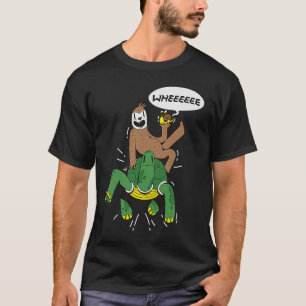 Sloth Turtle Snail T-Shirt
