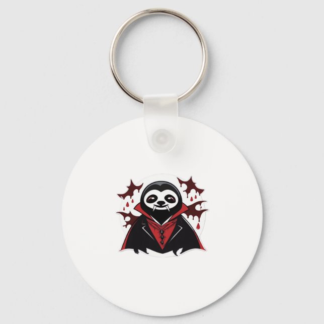 Sloth vampire Classic T-Shirt_1 Key Ring (Front)