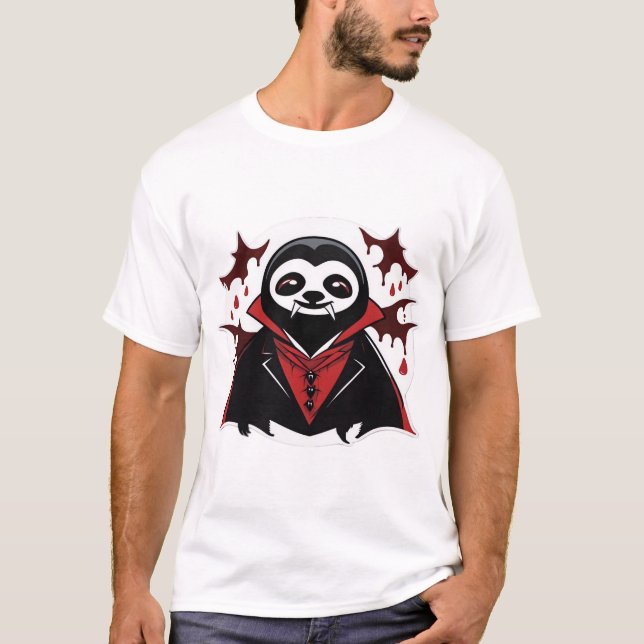 Sloth vampire Classic T-Shirt_1 T-Shirt (Front)