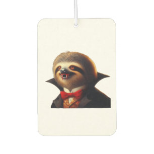 Sloth Vampire Classic T-Shirt Car Air Freshener