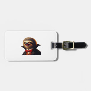 Sloth Vampire Classic T-Shirt Luggage Tag