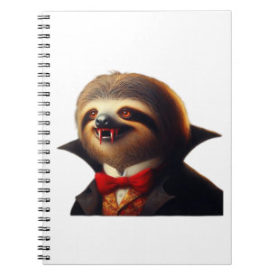 Sloth Vampire Classic T-Shirt Notebook