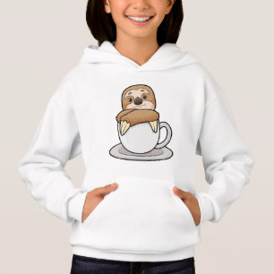 Sloth with Cup of Coffee
