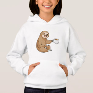 Sloth with Cup of Coffee